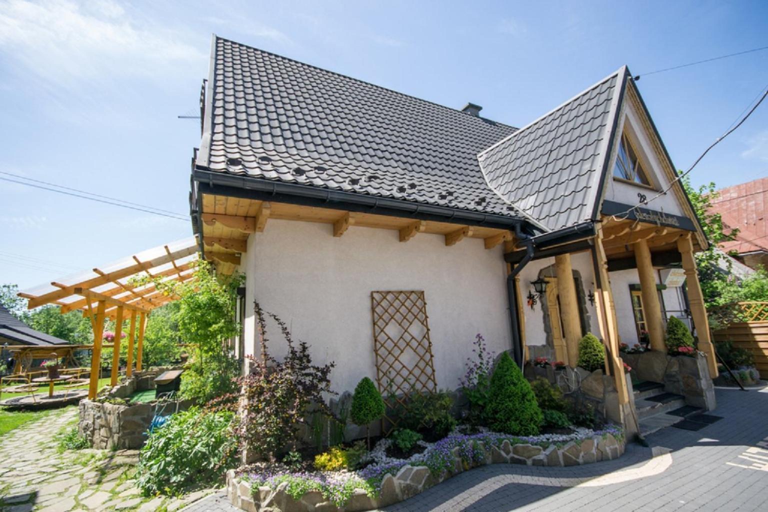Ciukrowa Chatka Sauna & Jacuzzi Poronin Exterior photo