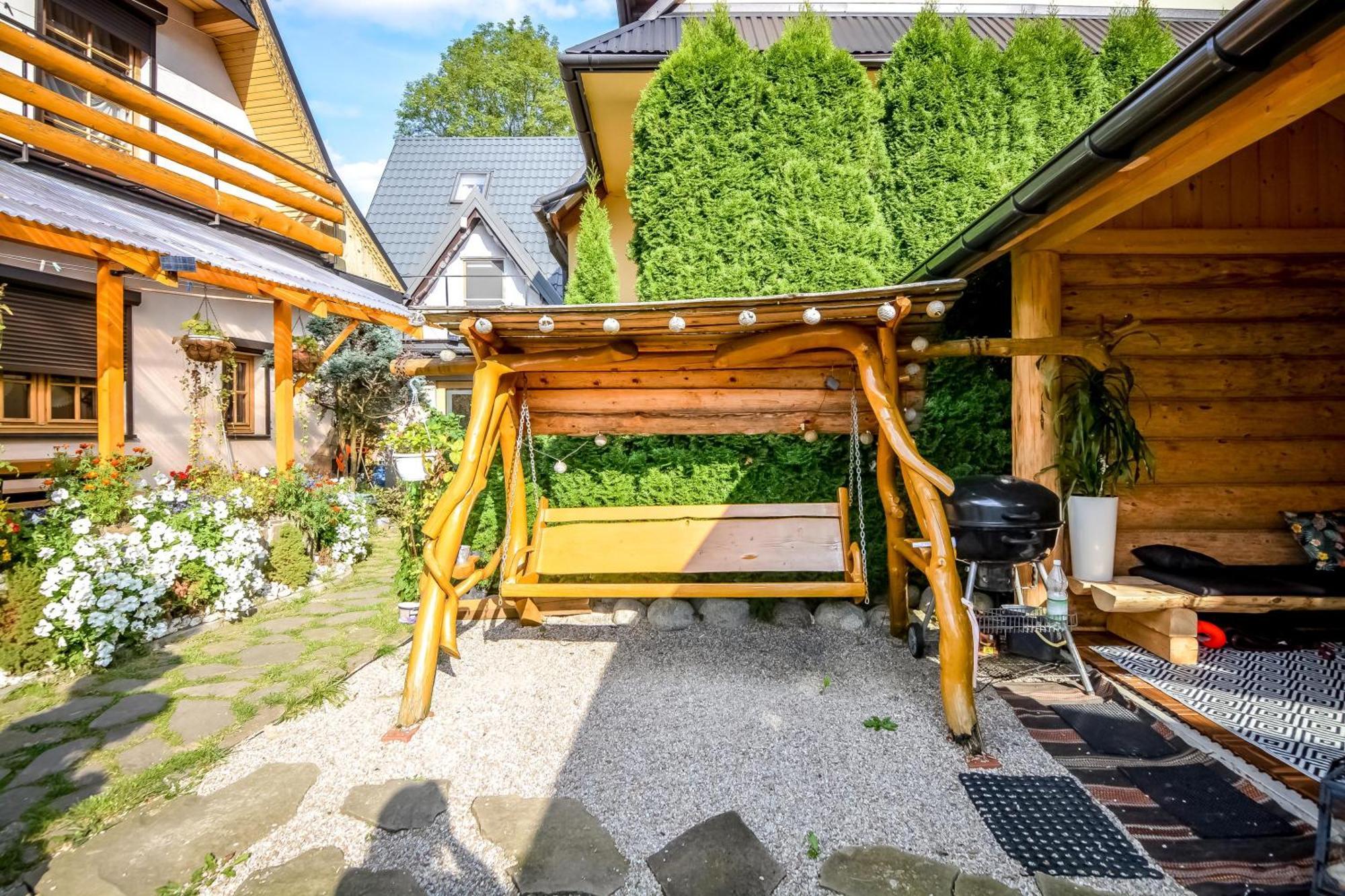 Ciukrowa Chatka Sauna & Jacuzzi Poronin Exterior photo